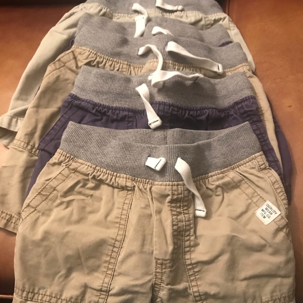 Carter’s Boy’s Pull-On Cotton Shorts Bundle